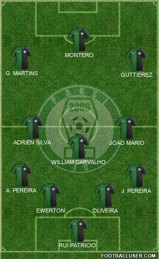Paksi SE Formation 2016
