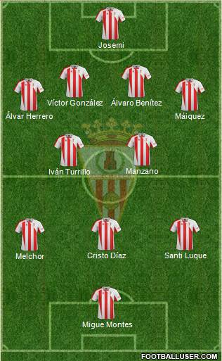 Algeciras C.F. Formation 2016
