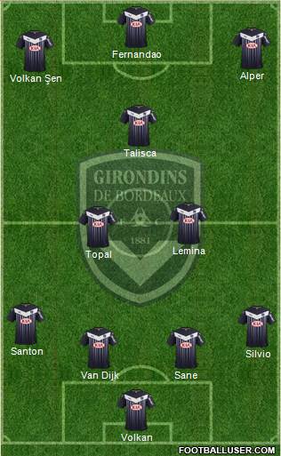 FC Girondins de Bordeaux Formation 2016