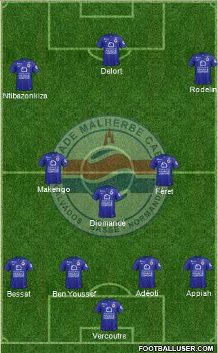 Stade Malherbe Caen Basse-Normandie Formation 2016