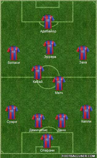 Crystal Palace Formation 2016
