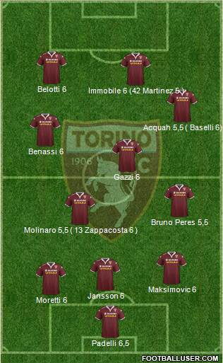 Torino Formation 2016