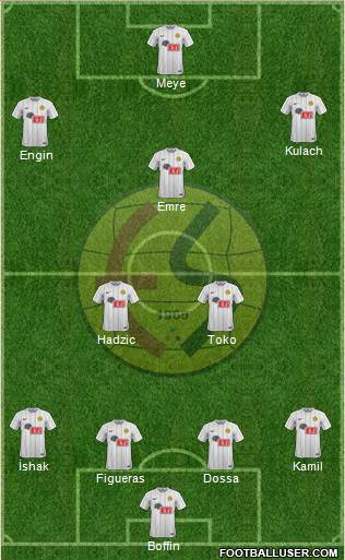 Eskisehirspor Formation 2016