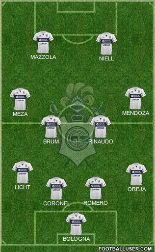Gimnasia y Esgrima de La Plata Formation 2016