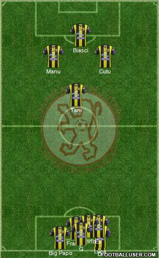 CDF Deportivo Rionegro Formation 2016