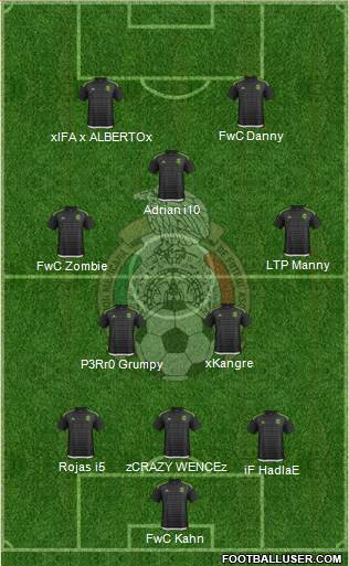 Mexico Formation 2016