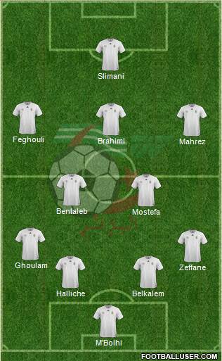 Algeria Formation 2016