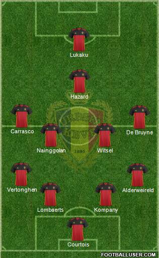 Belgium Formation 2016