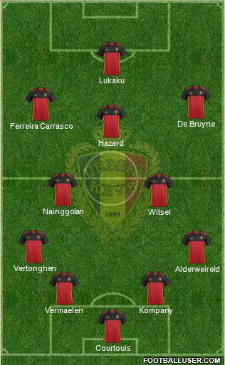 Belgium Formation 2016