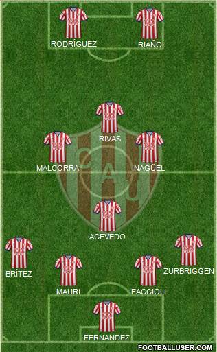 Unión de Santa Fe Formation 2016