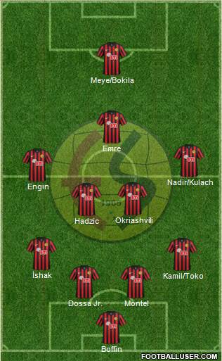Eskisehirspor Formation 2016