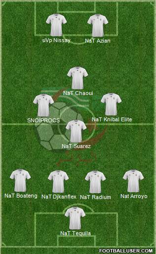Algeria Formation 2016