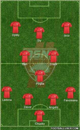 A.S. Nancy Lorraine Formation 2016