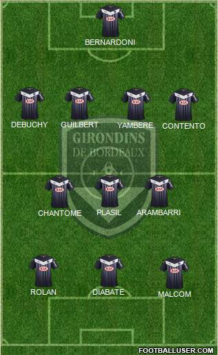 FC Girondins de Bordeaux Formation 2016