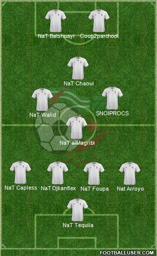 Algeria Formation 2016