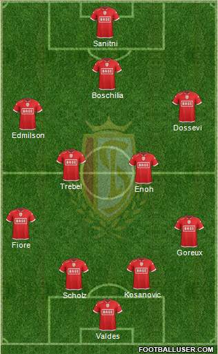 R Standard de Liège Formation 2016