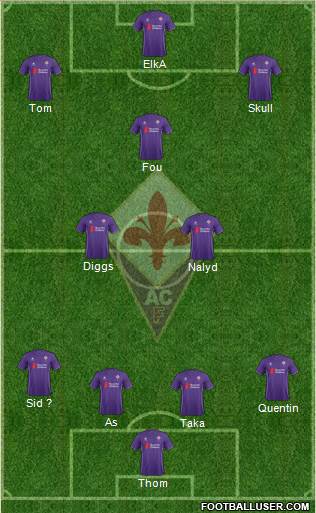 Fiorentina Formation 2016