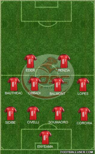LOSC Lille Métropole Formation 2016