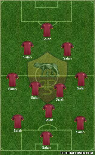 AS Roma Formation 2016