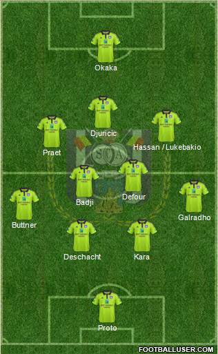 RSC Anderlecht Formation 2016