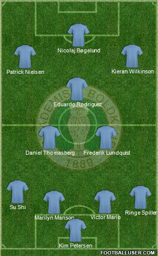 Akademisk Boldklub Formation 2016