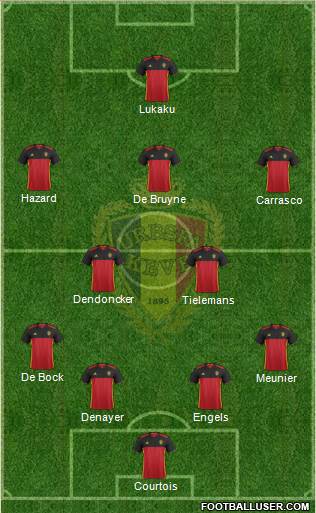 Belgium Formation 2016