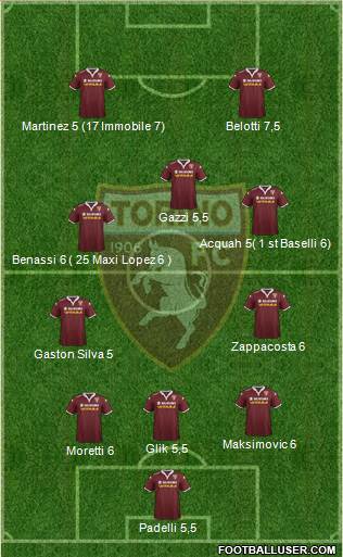 Torino Formation 2016