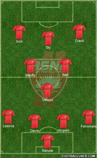 A.S. Nancy Lorraine Formation 2016