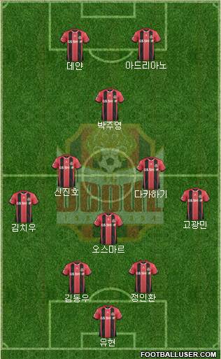 FC Seoul Formation 2016