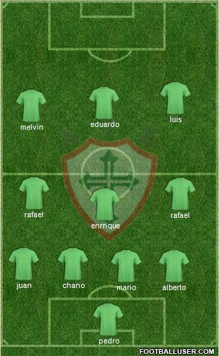 A Portuguesa Londrinense Formation 2016