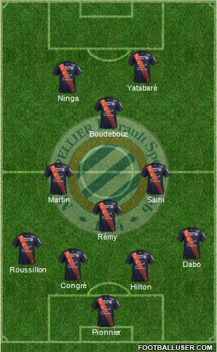 Montpellier Hérault Sport Club Formation 2016