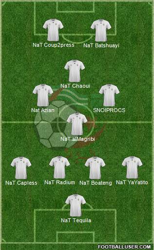 Algeria Formation 2016
