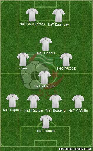 Algeria Formation 2016