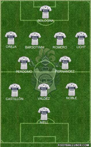 Gimnasia y Esgrima de La Plata Formation 2016