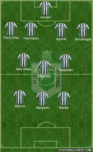 CDC Atlético Nacional Formation 2016