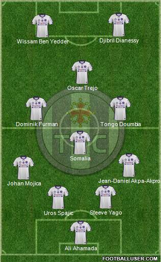 Toulouse Football Club Formation 2016