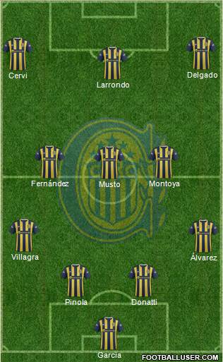 Rosario Central Formation 2016