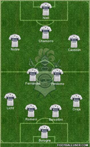 Gimnasia y Esgrima de La Plata Formation 2016