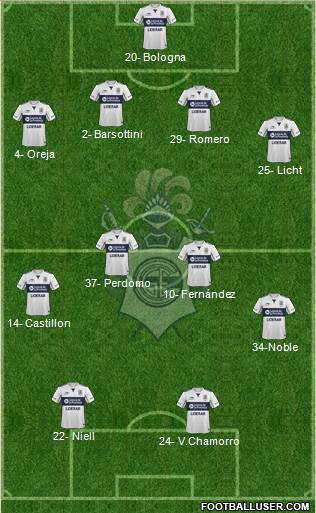 Gimnasia y Esgrima de La Plata Formation 2016