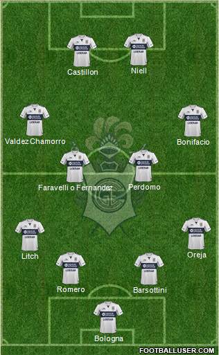 Gimnasia y Esgrima de La Plata Formation 2016