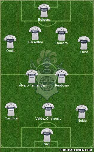 Gimnasia y Esgrima de La Plata Formation 2016