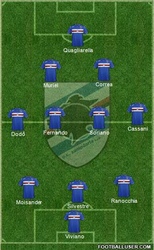 Sampdoria Formation 2016
