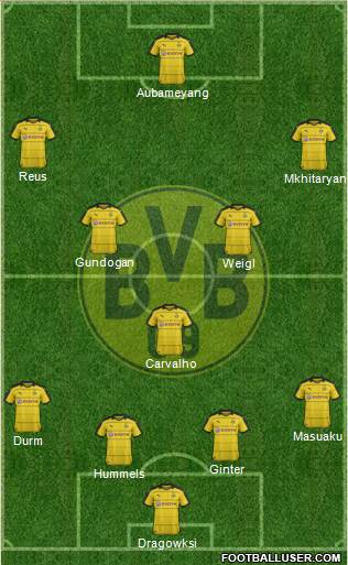 Borussia Dortmund Formation 2016