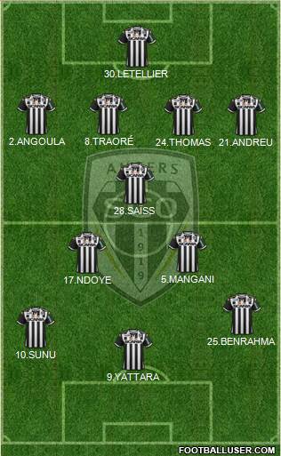 Angers SCO Formation 2016