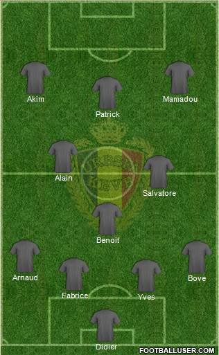 Belgium Formation 2016