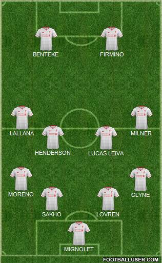 Liverpool Formation 2016