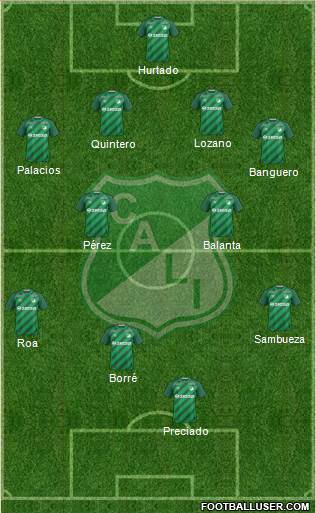 AC Deportivo Cali Formation 2016