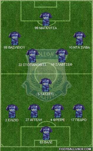 AMO Apollon Limassol Formation 2016