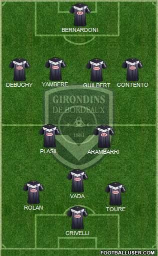 FC Girondins de Bordeaux Formation 2016