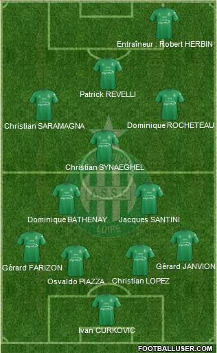 A.S. Saint-Etienne Formation 2016